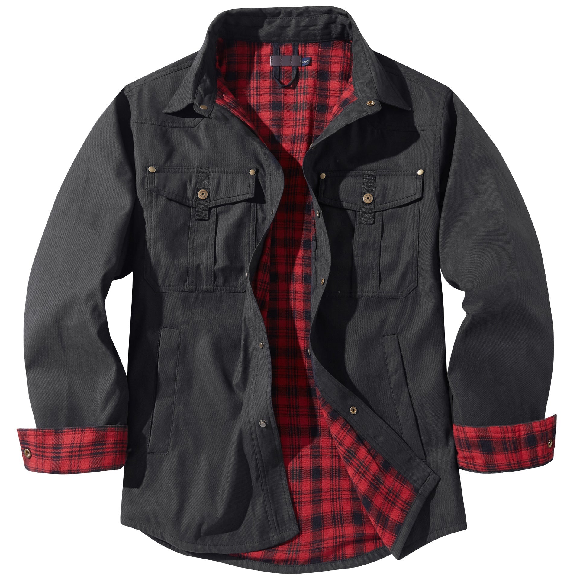 Lapel Plaid Flannel Casual shirt