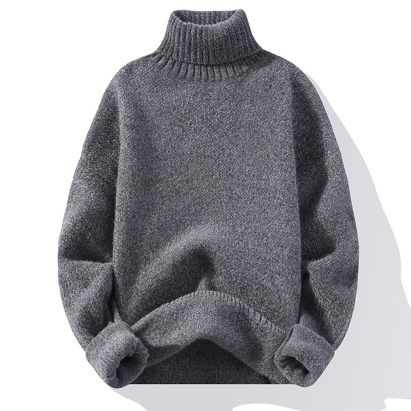 Maglione pullover spesso slim-fit da uomo