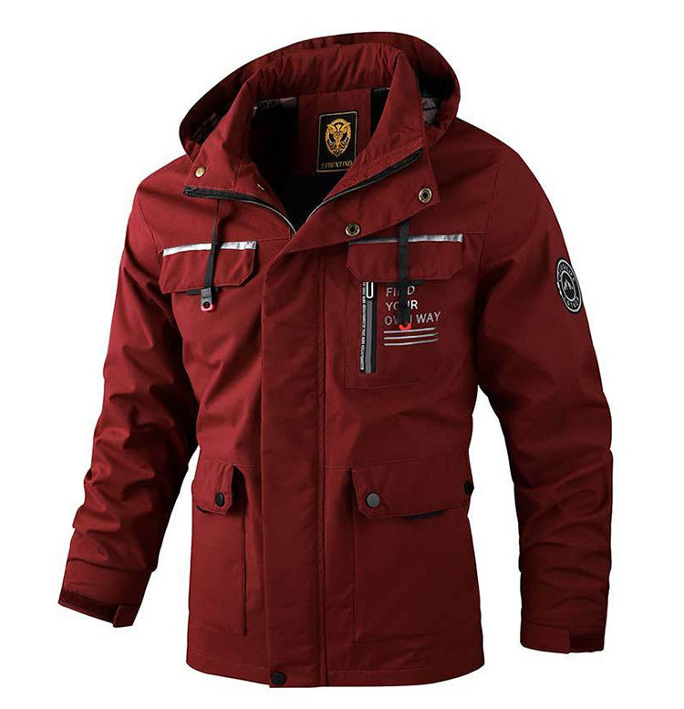 Parka Autumn And Winter Warm Windproof Coat