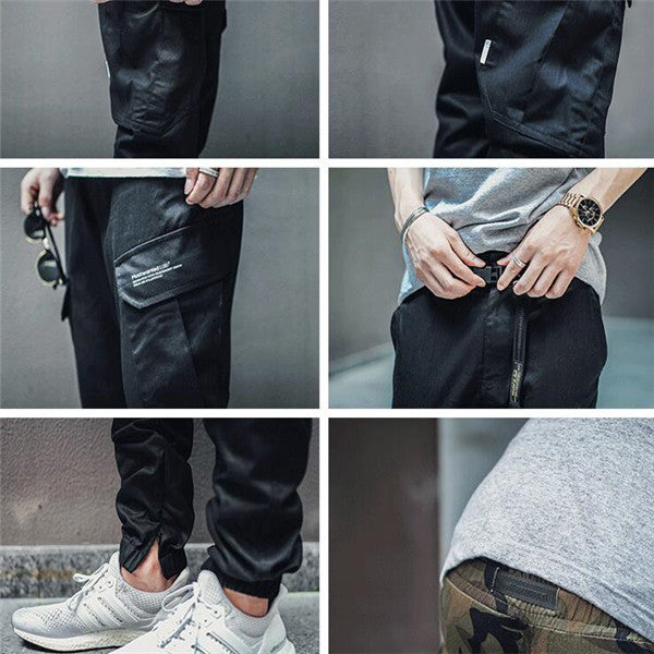 Mens Jogger Harem Pants Street Style Camouflage Slim Fit Trousers