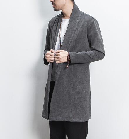 Cappotto cardigan da uomo