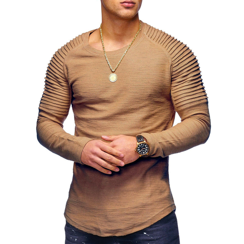 Round Neck Long Sleeve T-Shirt