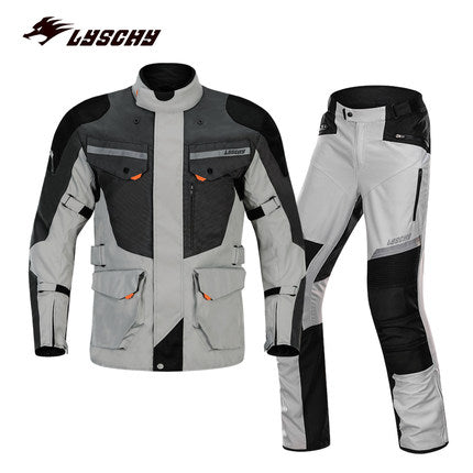 Warm And Waterproof Pull Four-season Motorcycle jacket men