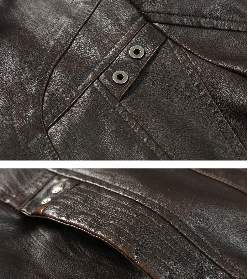 winter Leather Jacket for men