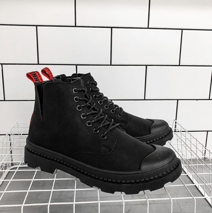 Fashion Ankle Boots Winter Autumn men's Motorcycle Martin Boots