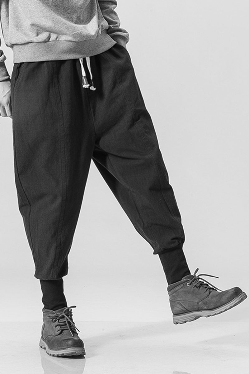 Harem Cotton and Linen Hip Hop Pants