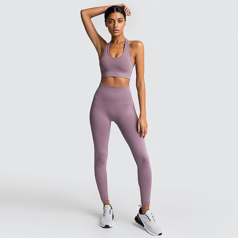 Seamless Gym Set Nylon Sportswear