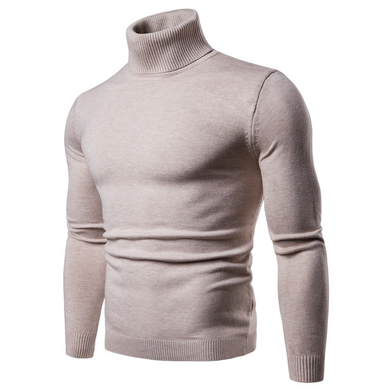 Winter Warm Basic Thermal Turtleneck Sweater Men