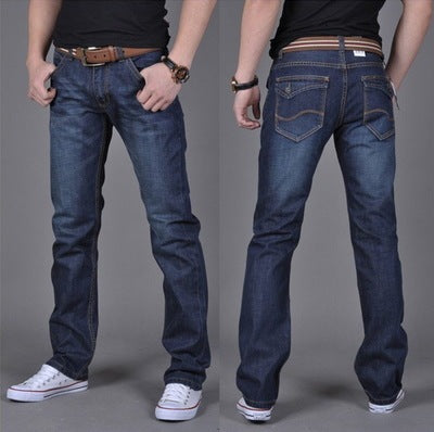 Men's Denim Long Straight-Leg jeans