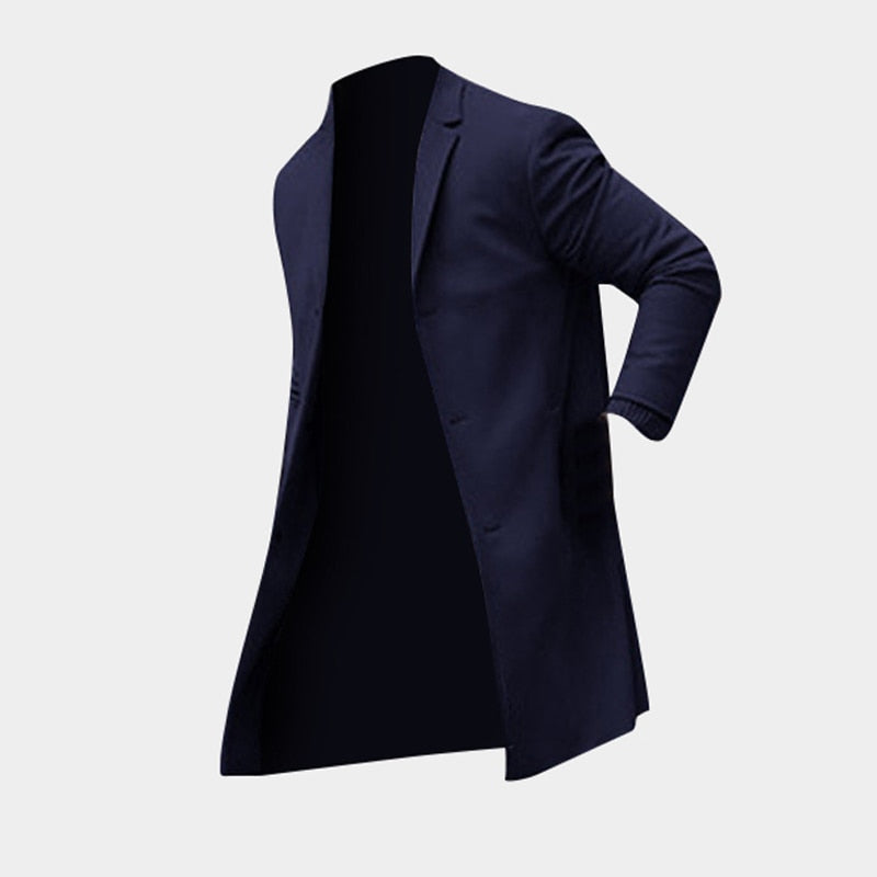 Men's Slim fit Trench Coat