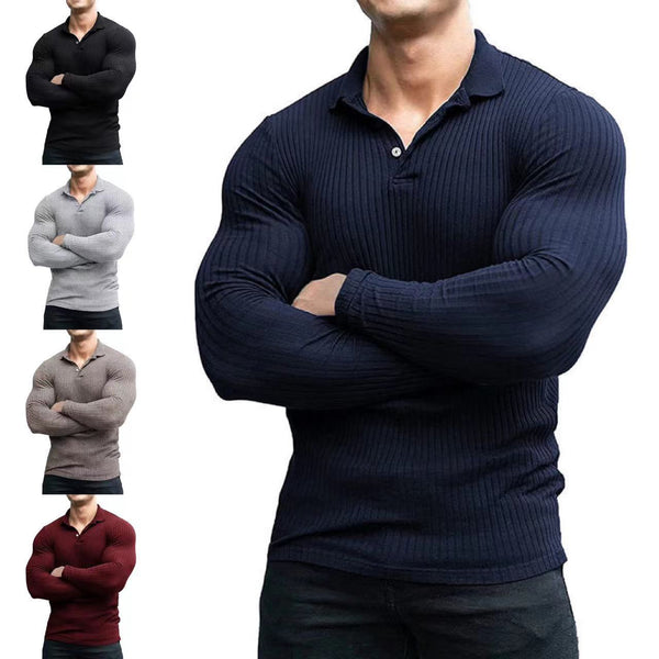 Men's Fitness T-shirt Long Sleeve