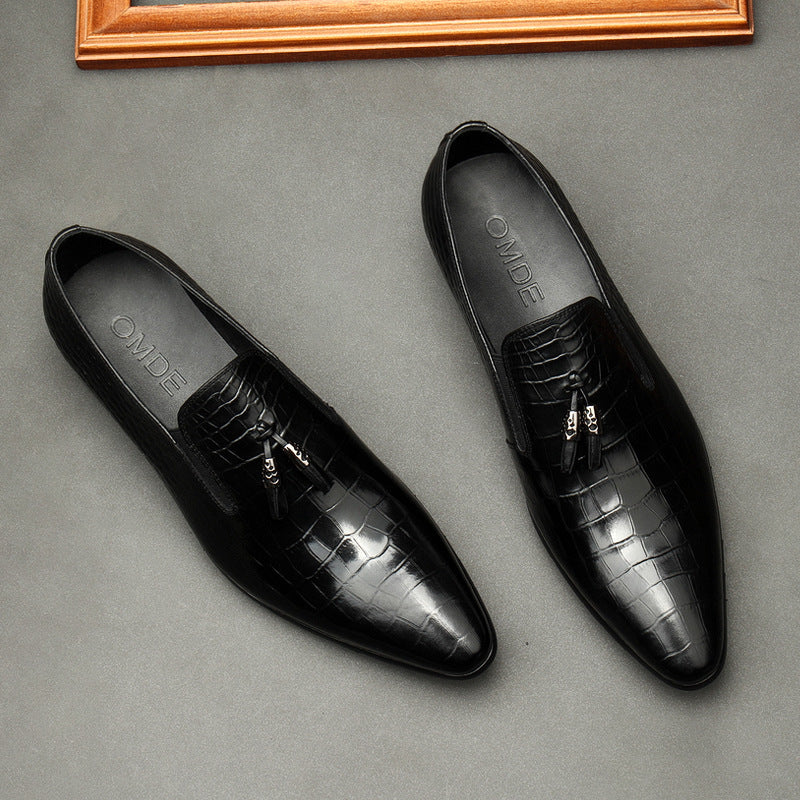 Formal Men Business Dress Pointed Toe Shoes