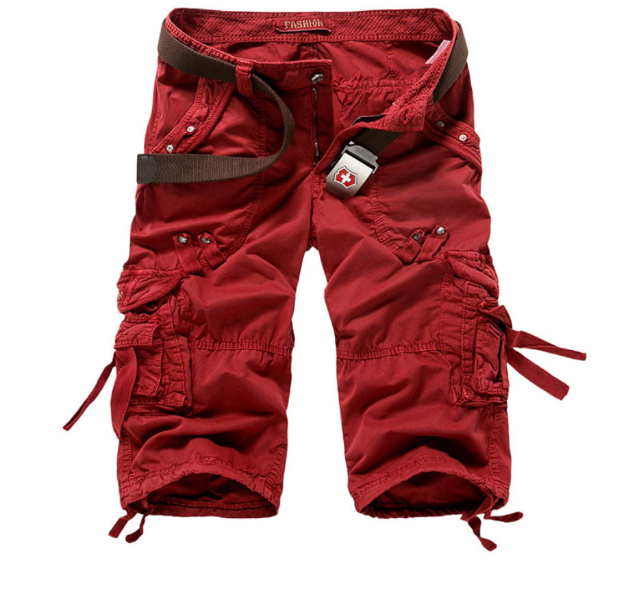 Workwear Shorts Multi-pocket Pants men