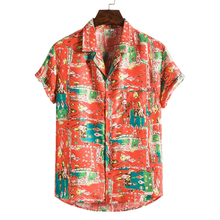 Men Printed Summer beach shirts