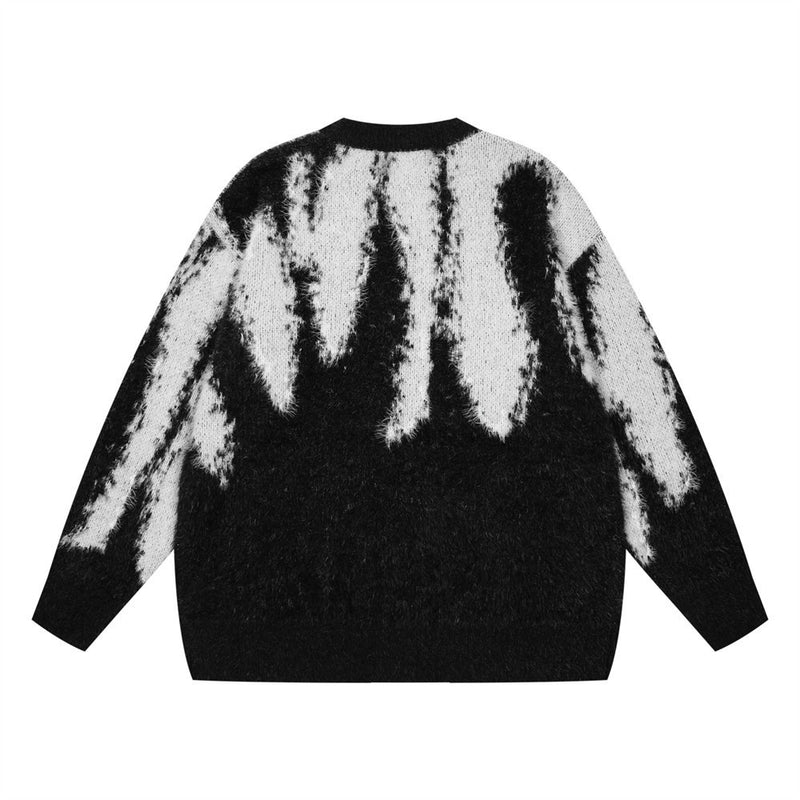 Tie-dye Loose Men's Casual Sweater