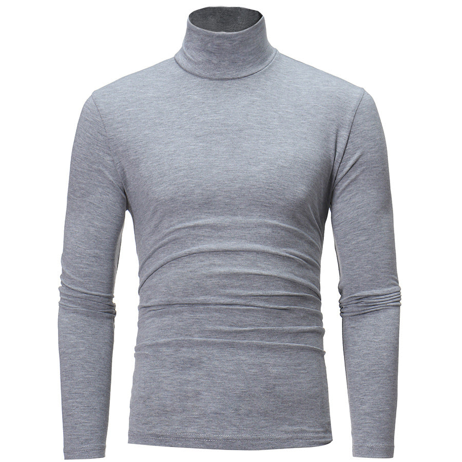 Long sleeve turtleneck sweater men