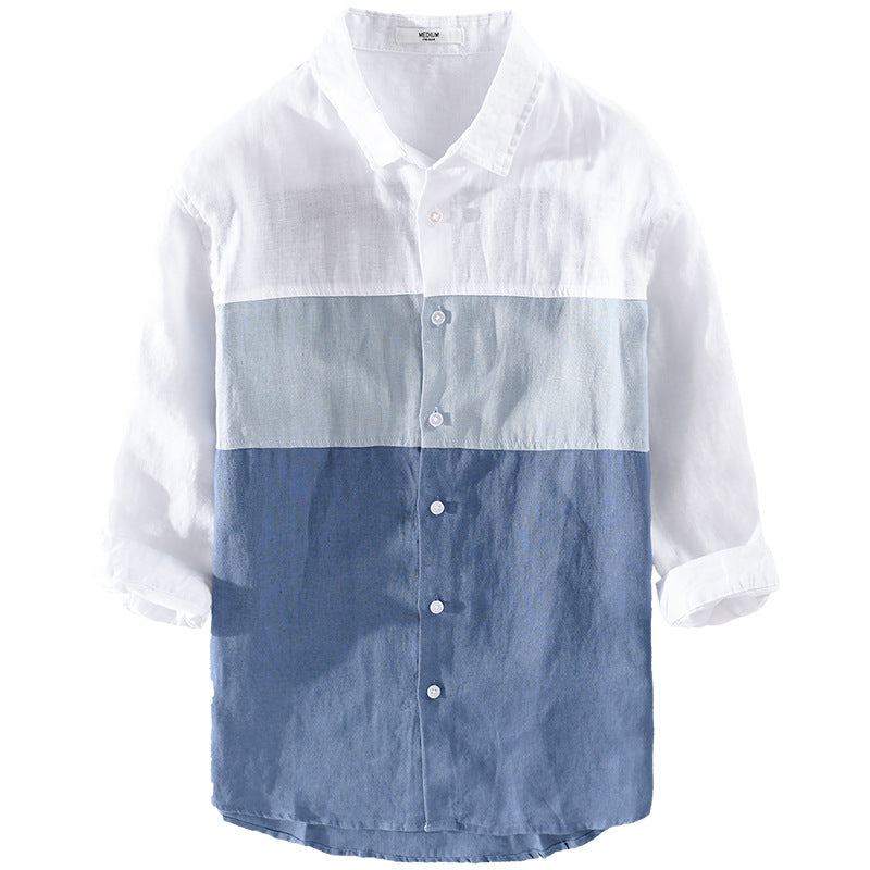 Men's Linen Leisure Shirt