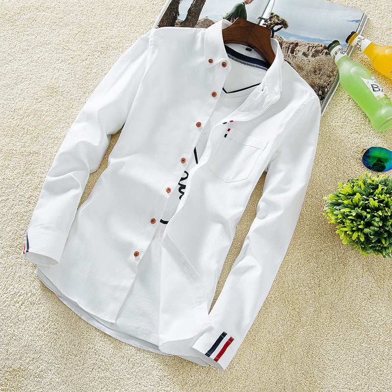 men's slim casual summer Shirt