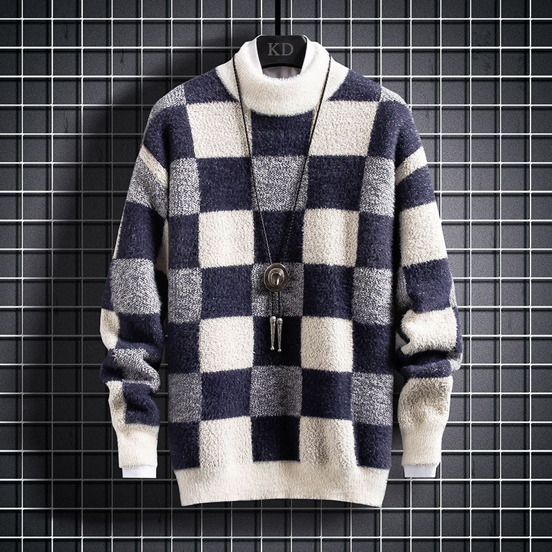 Men Round Neck knitted Sweater