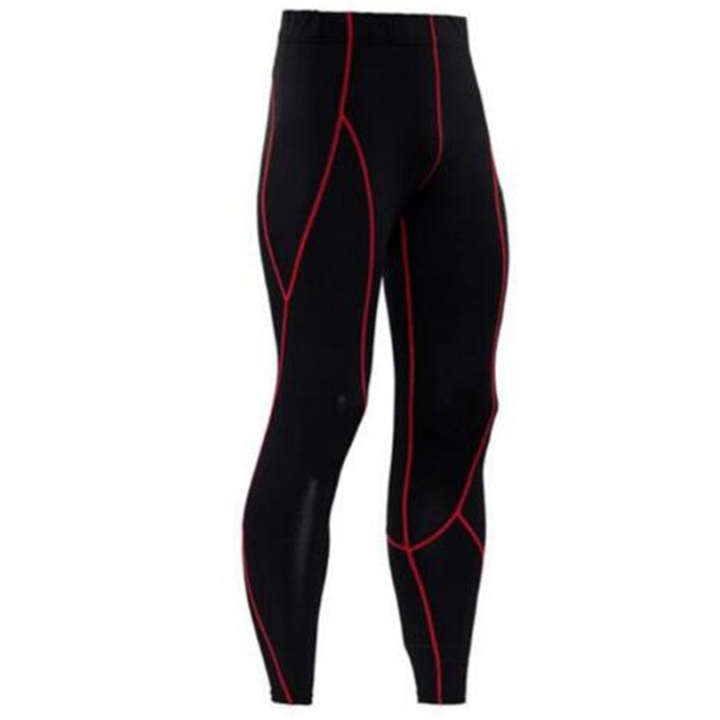 Tight-fitting Men's Stretch, Breathable And Quick-drying Football Basketball Leggings