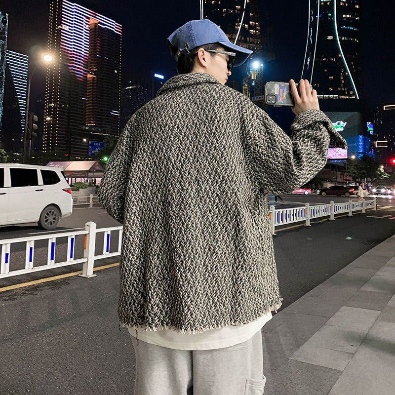 Couple Loose All-match Top Long-sleeved jacket