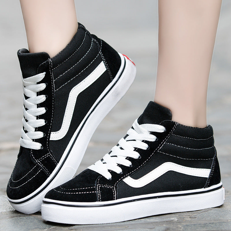 High Top Canvas Sneakers