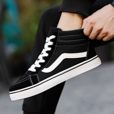 High Top Canvas Sneakers