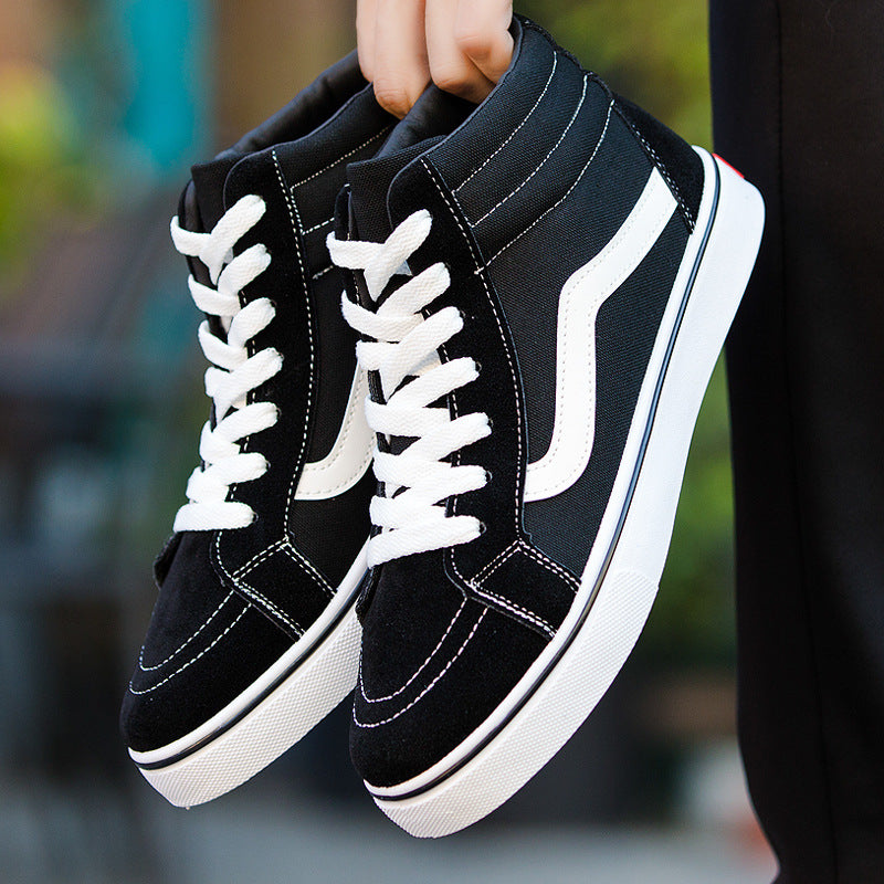 High Top Canvas Sneakers