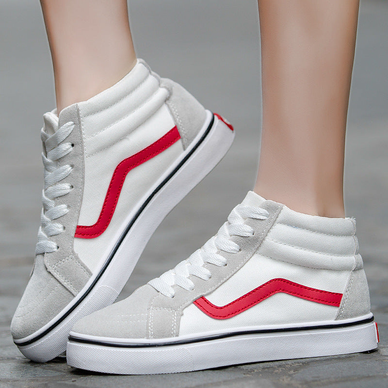 High Top Canvas Sneakers