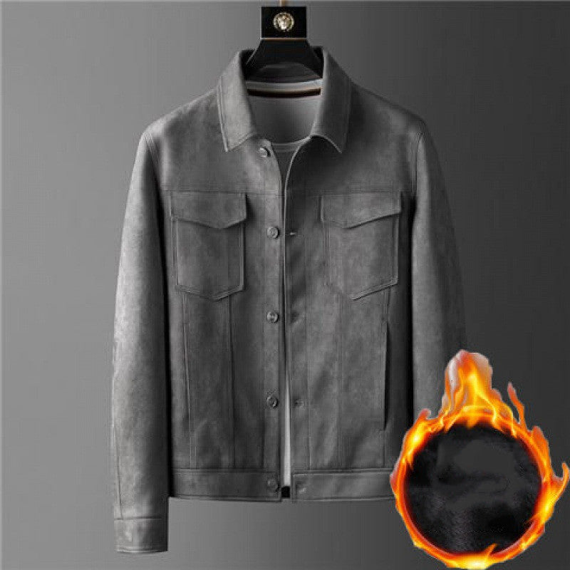 Autumn Men's Spring High-grade Texture Light Luxury Jacket