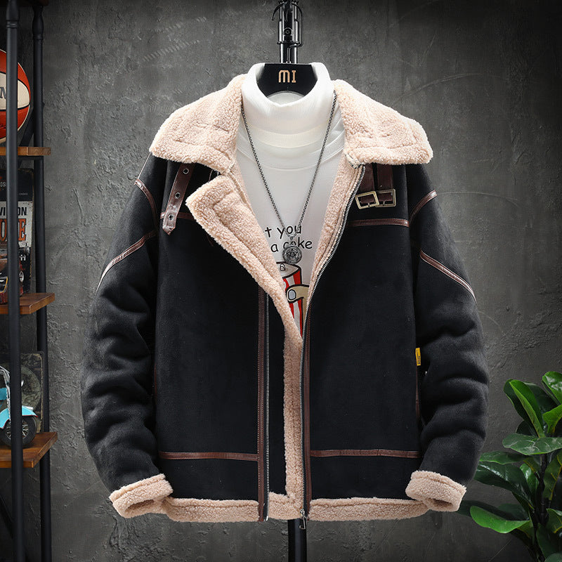 winter warm large cotton padded jacket