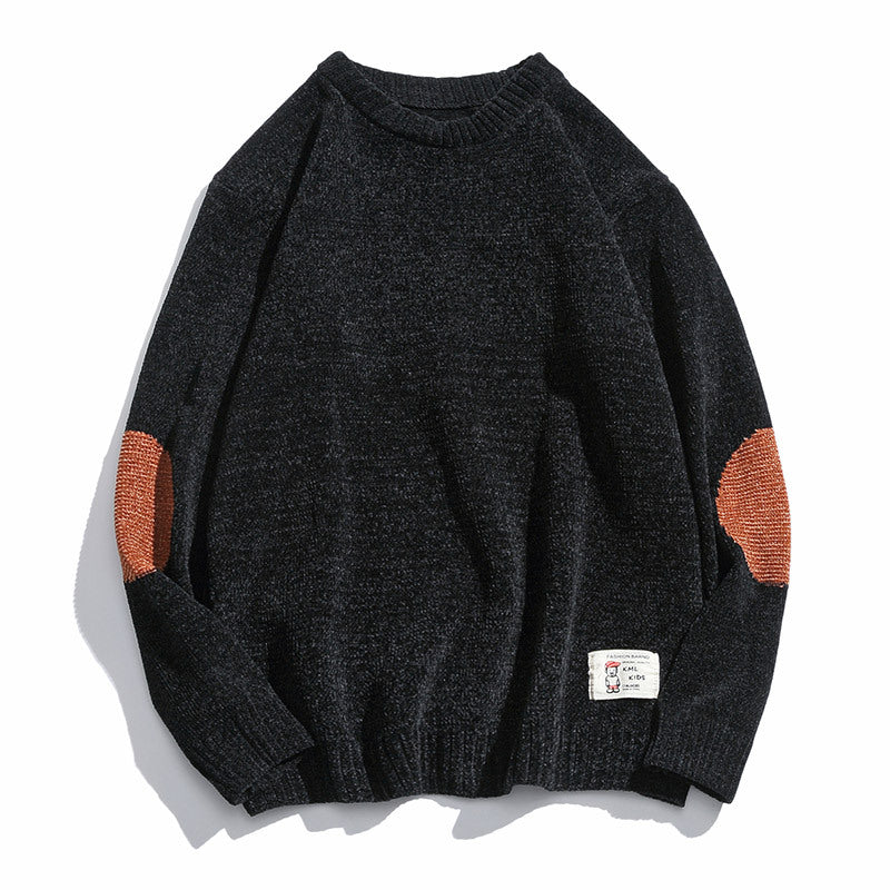 Men's Round Neck Loose Sweater