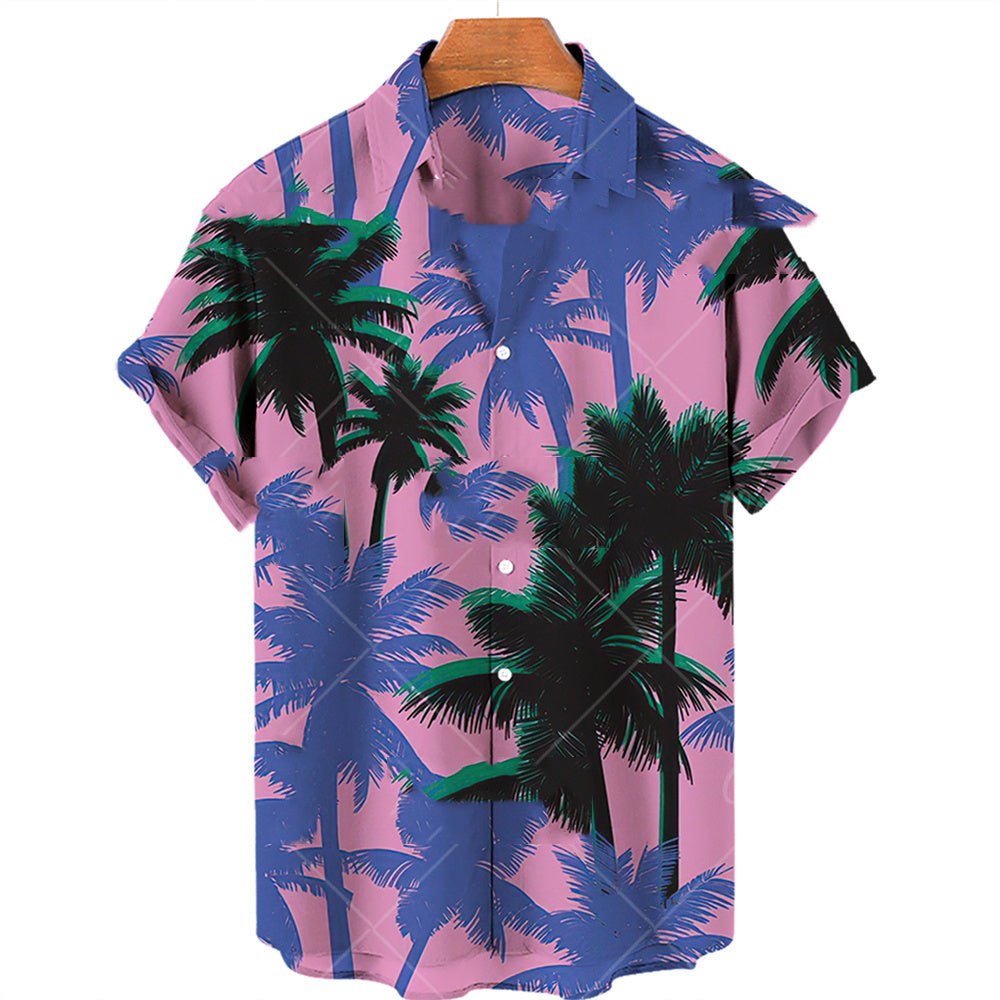 Lightweight Short Sleeve Hawaiian Shirt