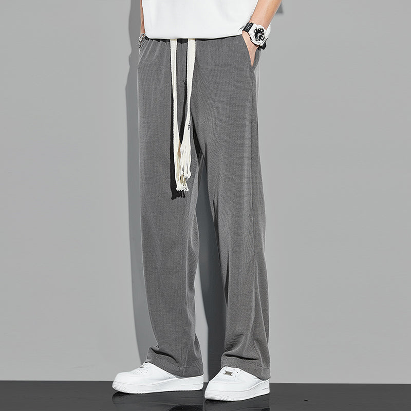 Japanese Simple Versatile Sports Wide Leg Pants