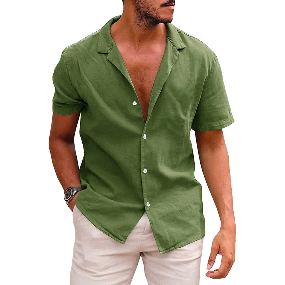 Button Down Beach Summer Shirt