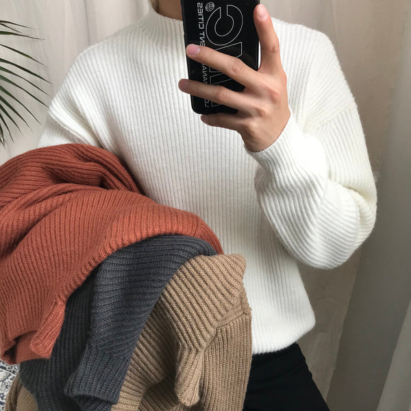 Half-Neck Men's Sweater