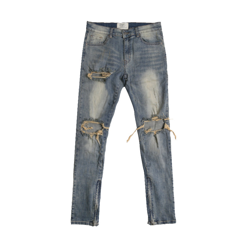 Slim Fit Distressed jeans men