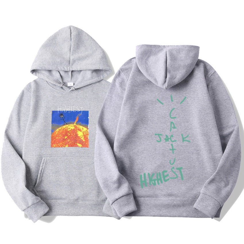 Printed hoodie for men & women