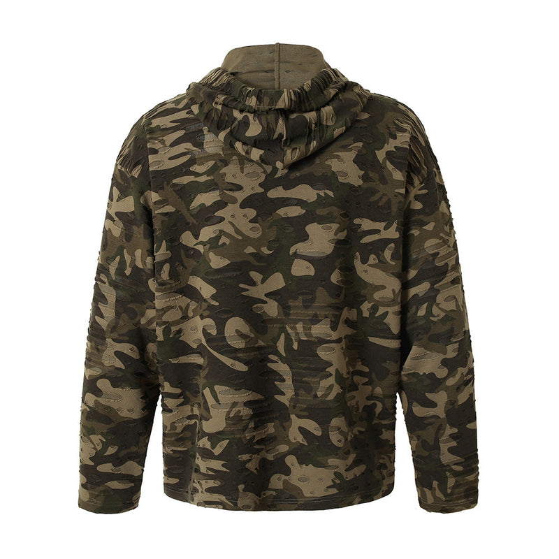 Camouflage Loose Casual sweater