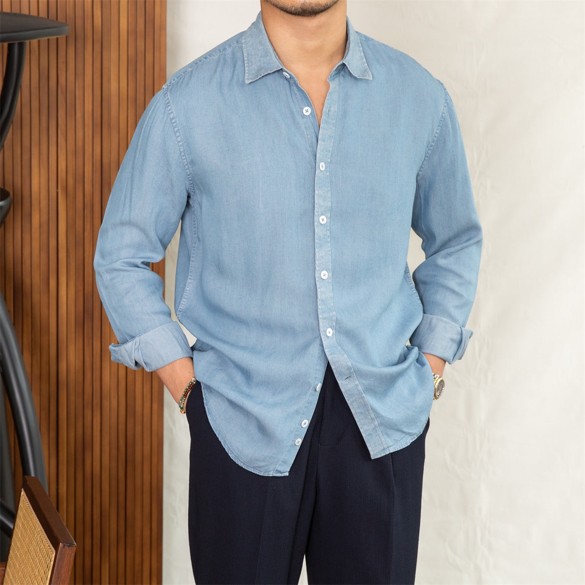 Soft Touch Denim Cannes Shirt