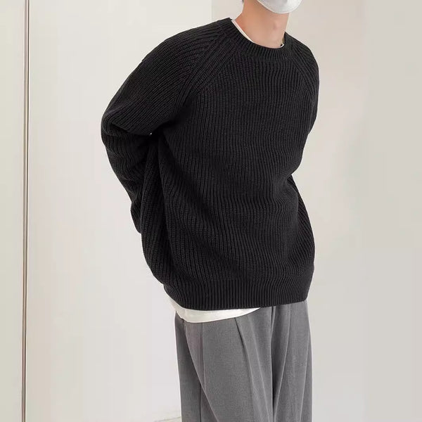 Men's Loose And Lazy Style All-matching Pullover Thickened Sweater