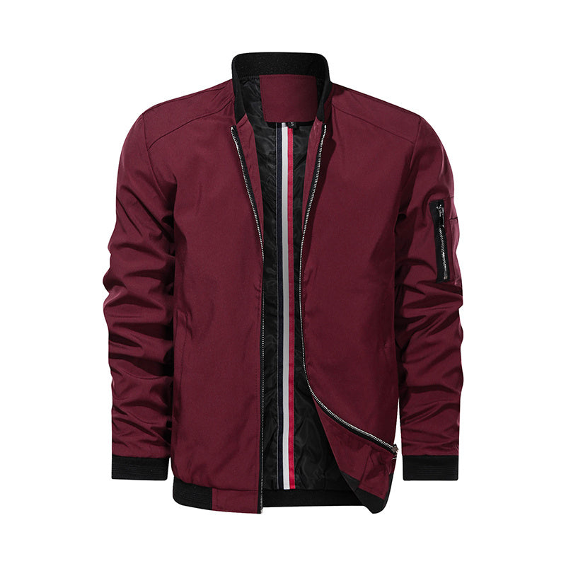 Spring Autumn Casual Bomber Jacket men