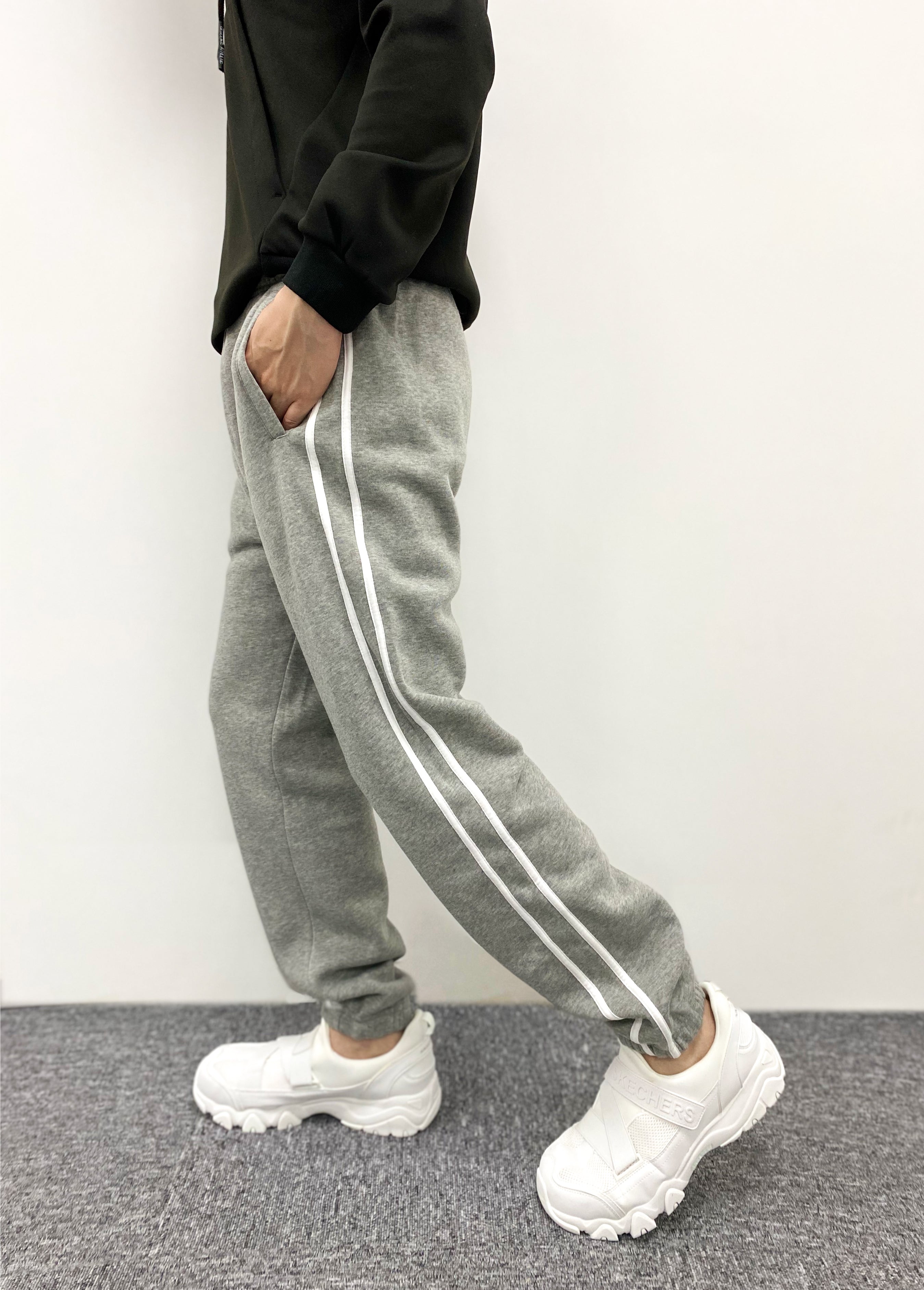 Fall/Winter Men Trousers With Waistband Sweatpants