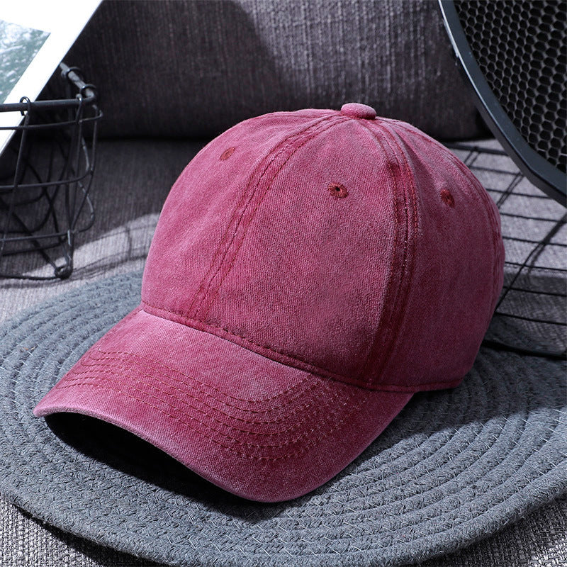 Washed Baseball Caps For Men And Women Outdoor Distressed Sun Hats