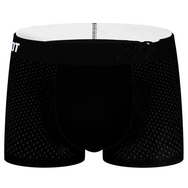 Men's Underwear Solid Color And Breathable Boxers