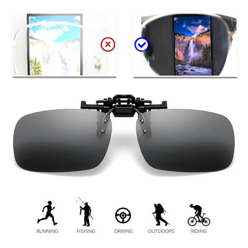 Polarized Clip-on Sunglasses For Men And Women Myopia