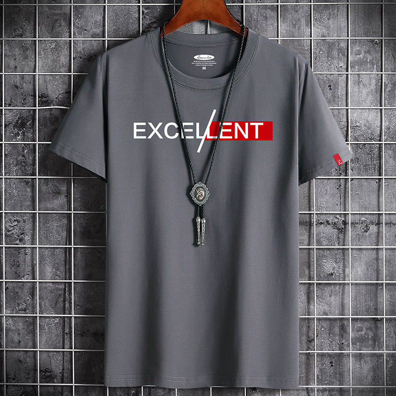 Summer Cotton Men's Short-sleeved T-shirt