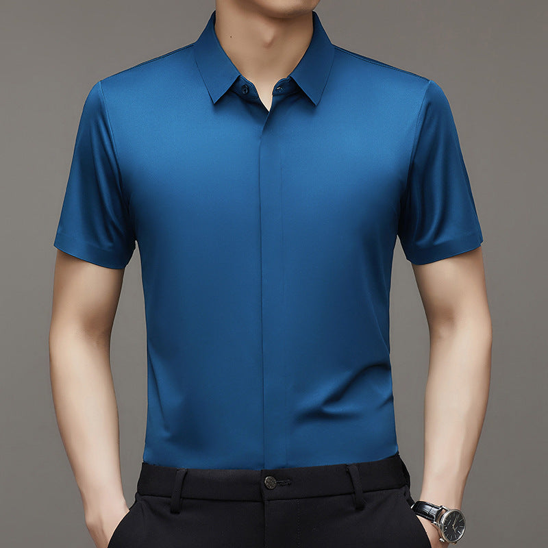 Seamless Men's Business Casual Shirt