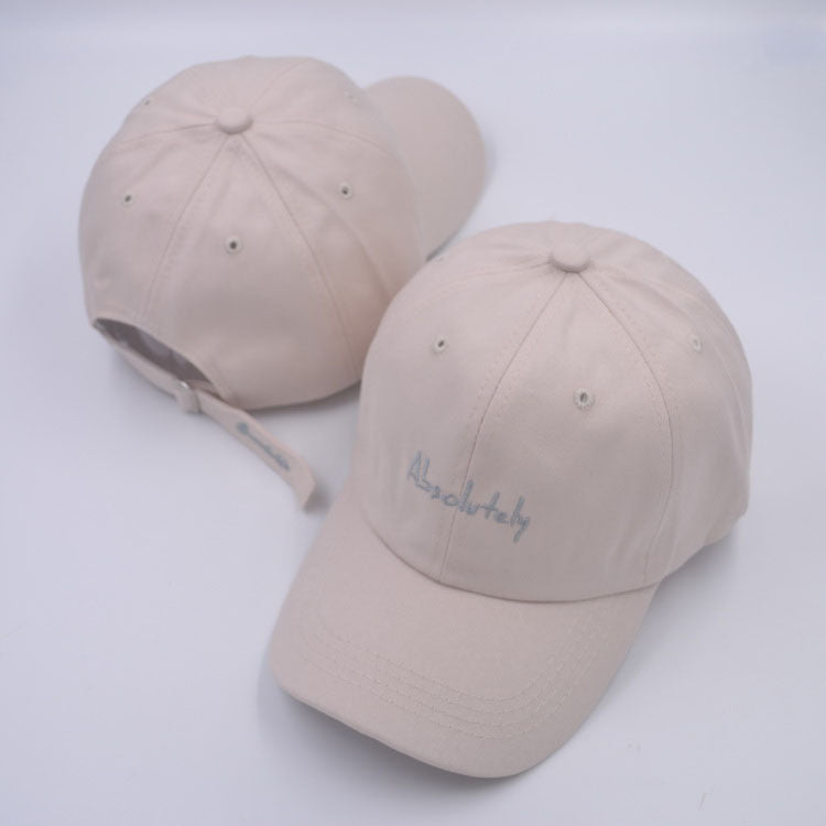 Three Bar Baseball Cap Men's Soft Top Casual