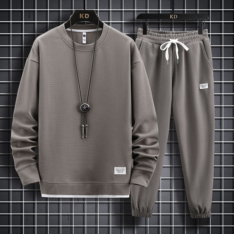 Men's Autumn New Leisure Sports Long Sleeve sweater & Trousers set